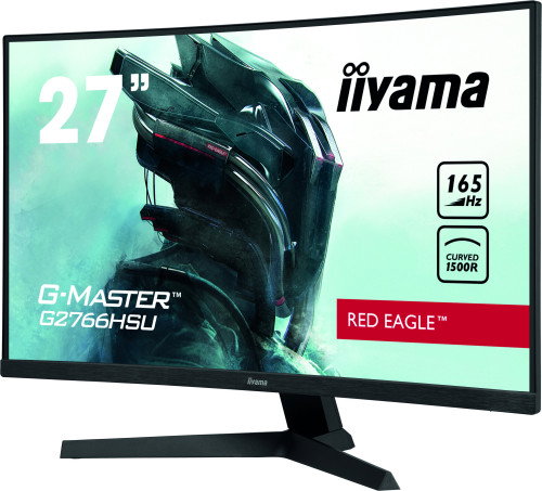 Iiyama G2766HSU-B1 Monitor Gaming 27" FHD 1920 x 1080, 1ms, 165Hz, VA, Curvo 1500R, FreeSync Premium, Negro
