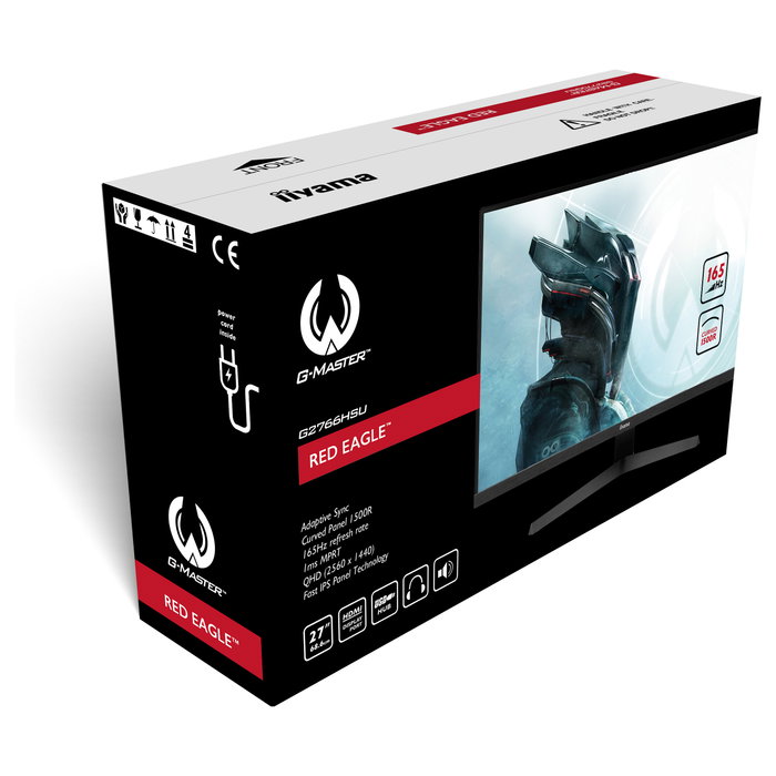 Iiyama G2766HSU-B1 Monitor Gaming Curvo 27 Pulgadas FHD 165Hz 1ms Iiyama G2766HSU-B1 Monitor Gaming Curvo 27 Pulgadas FHD 165Hz 1ms
