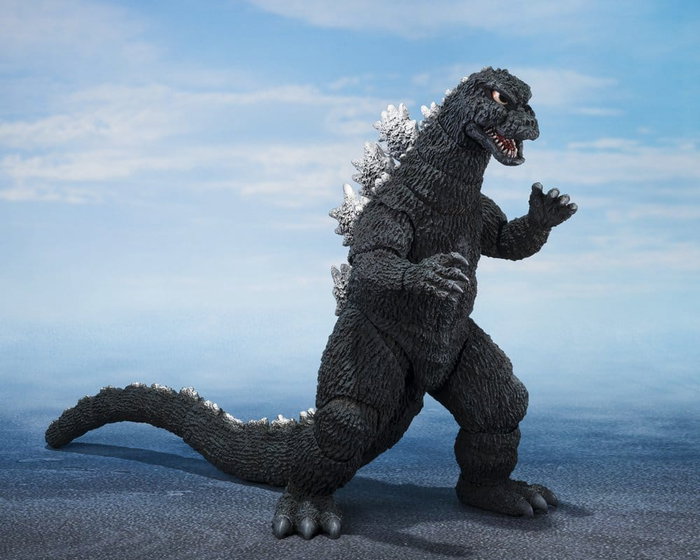 TAMASHII NATIONS Figura S.H. MonsterArts Godzilla 1975 de 16cm