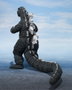 TAMASHII NATIONS Figura S.H. MonsterArts Godzilla 1975 de 16cm