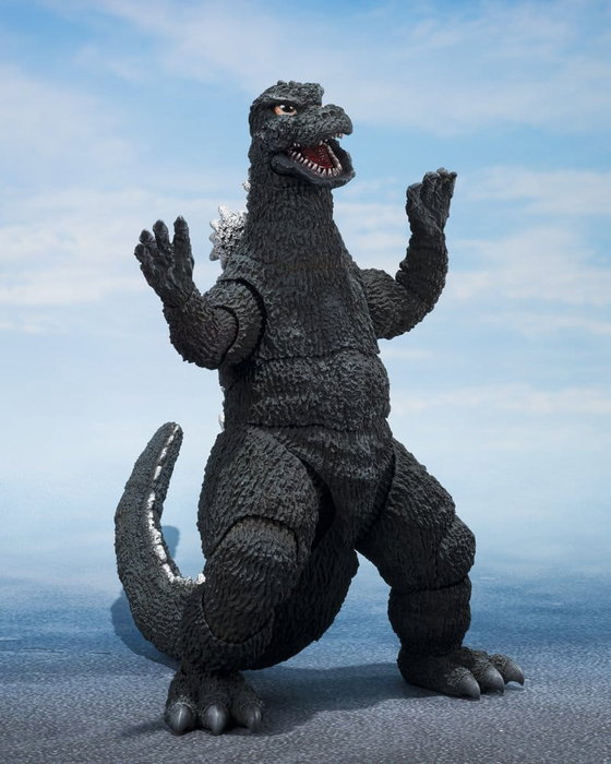 TAMASHII NATIONS Figura S.H. MonsterArts Godzilla 1975 de 16cm