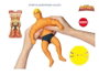 Bandai Stretch Armstrong Clásico BFS00095 de 25 cm