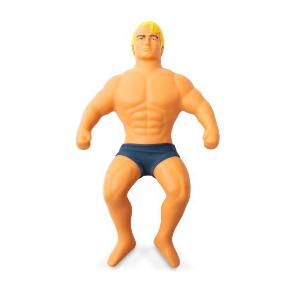 Bandai Stretch Armstrong Clásico Juguete de Acción Extensible, Muñeco Elástico que se Estira hasta 4 Veces su Tamaño Original, Ideal para Colección y Juego +3 Años