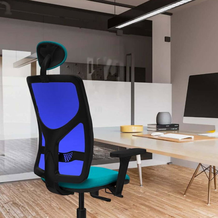 PIQUERAS Y CRESPO Silla de oficina Motilla con mecanismo Sincro/Traslack, Rojo y Gris PIQUERAS Y CRESPO Silla de oficina Motilla con mecanismo Sincro/Traslack, Rojo y Gris