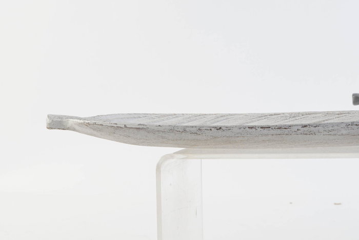 DKD Home Decor Bandeja de Decoración MDF Hoja 3 Surtido 45x17,5x3 cm