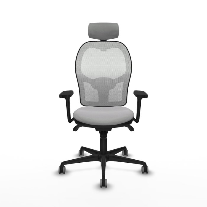 PIQUERAS Y CRESPO Silla de oficina Jorquera con mecanismo sincro, brazos 3D y cabecero regulable PIQUERAS Y CRESPO Silla de oficina Jorquera con mecanismo sincro, brazos 3D y cabecero regulable