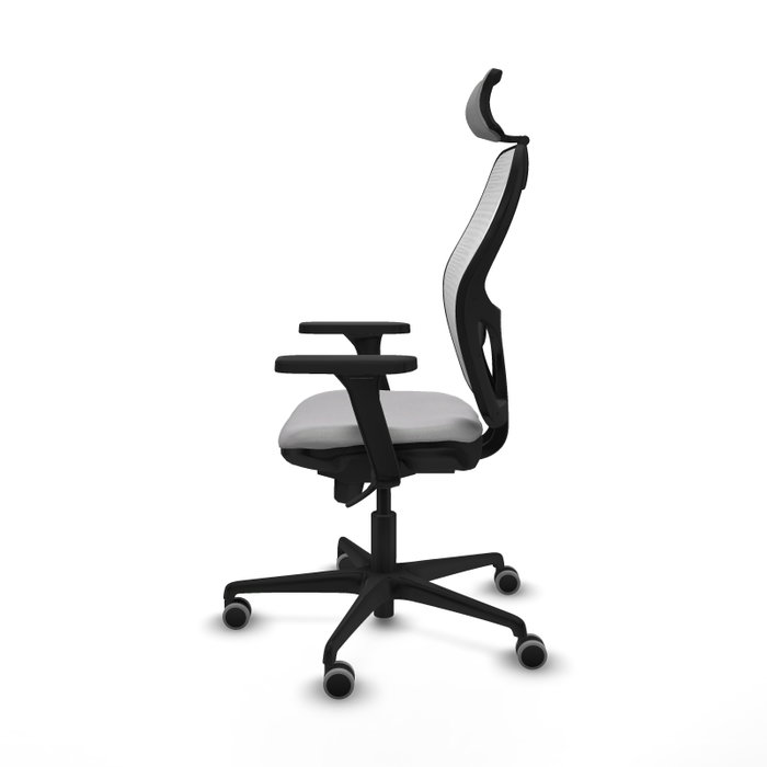 PIQUERAS Y CRESPO Silla de oficina Jorquera con mecanismo sincro, brazos 3D y cabecero regulable PIQUERAS Y CRESPO Silla de oficina Jorquera con mecanismo sincro, brazos 3D y cabecero regulable