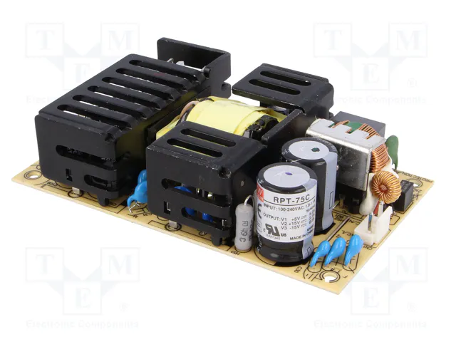 MEAN WELL RPT-75C Fuente de alimentación de impulso abierta 72W