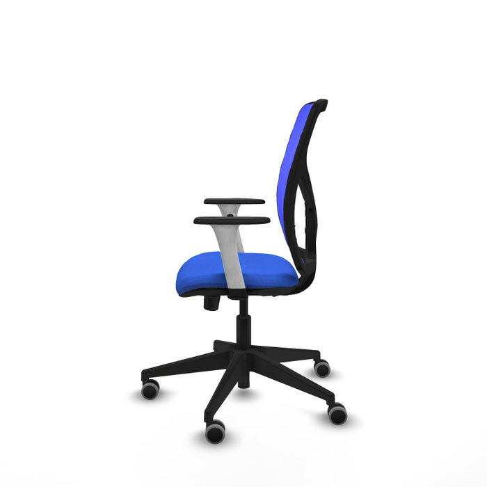 PIQUERAS Y CRESPO Silla de oficina Motilla Azul con mecanismo Sincro/Traslack PIQUERAS Y CRESPO Silla de oficina Motilla Azul con mecanismo Sincro/Traslack