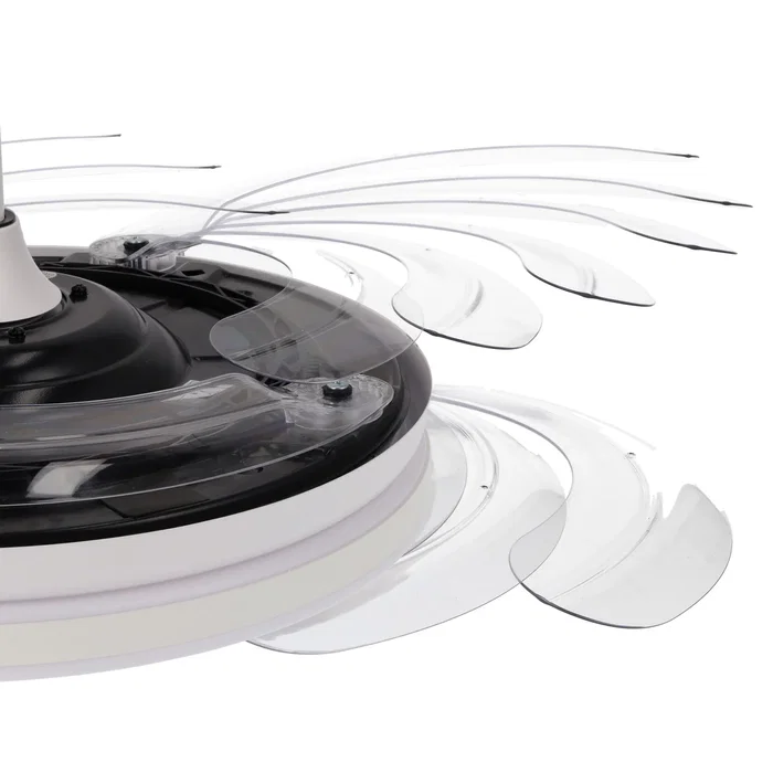 Ventilador DC 6980lm 3000-4000-6000k Blanco 59w 6 Velocidades Mando a Distancia