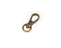 Innspiro Mosquetón Anilla Redonda Zamak Oro Viejo 9,8 mm (5 unidades)