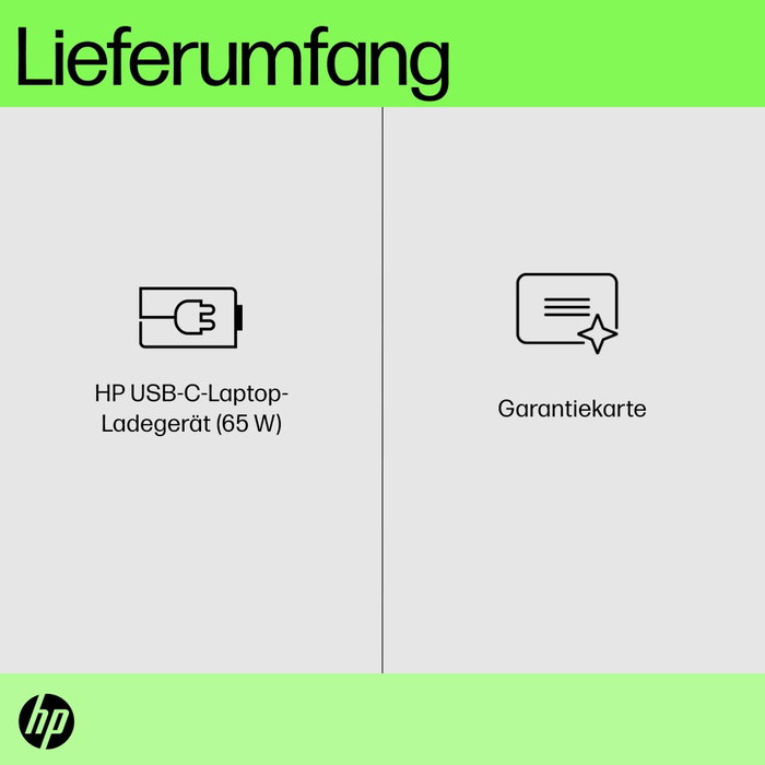 HP Cargador USB-C 65W para portátil, Negro