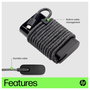 HP Cargador USB-C 65W para portátil, Negro