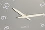 DKD Home Decor Reloj Pared Gris Blanco 30x30 cm 2 Unidades