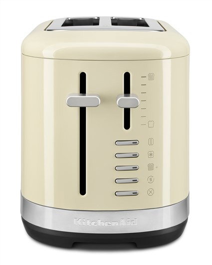 Kitchenaid Tostador para 2 Rebanadas 5KMT2109 EAC Almendra, Ranuras Extraanchas, 7 Niveles de Tueste Kitchenaid Tostador para 2 Rebanadas 5KMT2109 EAC Almendra, Ranuras Extraanchas, 7 Niveles de Tueste