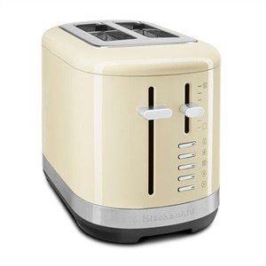 Kitchenaid Tostador para 2 Rebanadas 5KMT2109 EAC Almendra, Ranuras Extraanchas, 7 Niveles de Tueste Kitchenaid Tostador para 2 Rebanadas 5KMT2109 EAC Almendra, Ranuras Extraanchas, 7 Niveles de Tueste