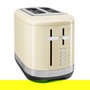 Kitchenaid Tostador para 2 Rebanadas 5KMT2109 EAC Almendra, Ranuras Extraanchas, 7 Niveles de Tueste
