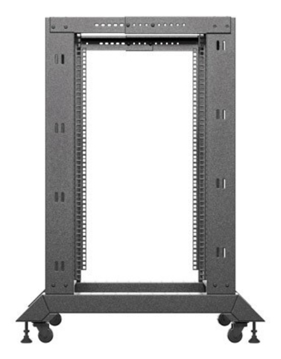 Lanberg Armario Rack Abierto 19 Pulgadas 18 Unidades 600 kg