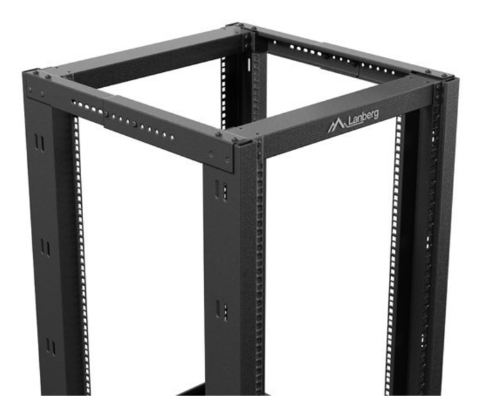 Lanberg Armario Rack Abierto 19 Pulgadas 18 Unidades 600 kg