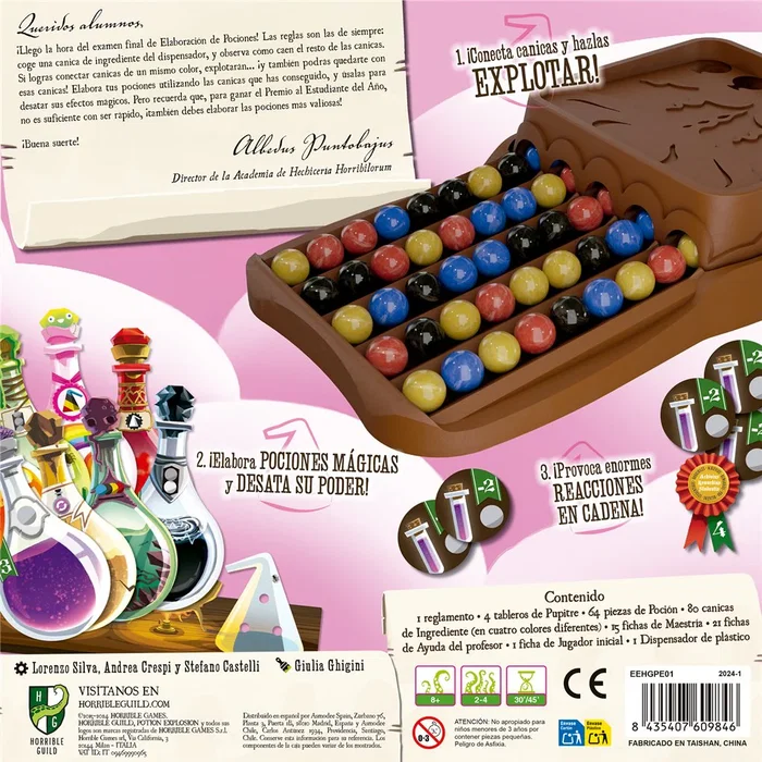 Asmodee Potion Explosion Juego de Mesa de Estrategia para 2-4 Jugadores