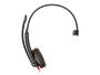 HP Poly Blackwire 3215 Monoaural USB-C, 3,5 mm y Adaptador USB-C/A, Negro