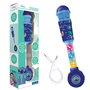 Lexibook Microfono Luminoso Stitch Disney con Altavoz Integrado, Efectos Luminosos y Melodias