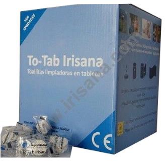 IRISANA TO-TAB Toallitas Limpiadoras Caja 500ud IRISANA TO-TAB Toallitas Limpiadoras Caja 500ud