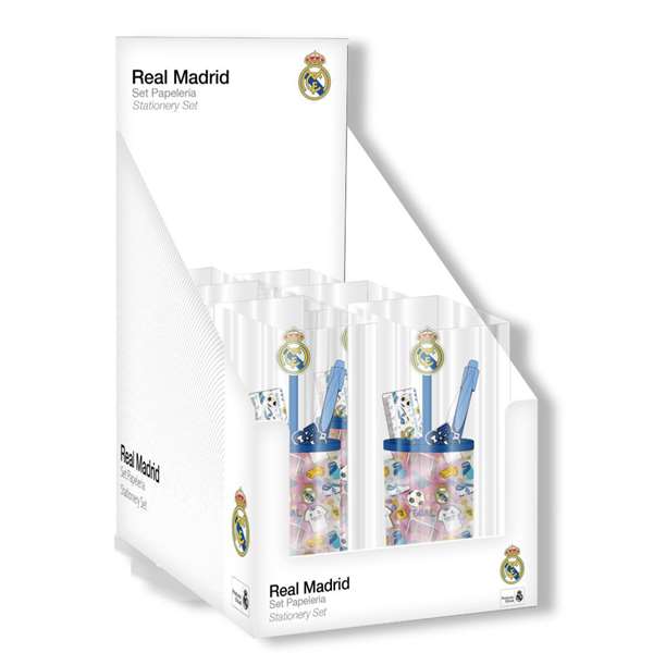 CERDÁ Set De Papelería Portalápices Real Madrid Multicolor CERDÁ Set De Papelería Portalápices Real Madrid Multicolor