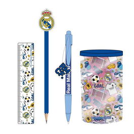 Cerdá Set de Papelería Portalápices Real Madrid Talla Única