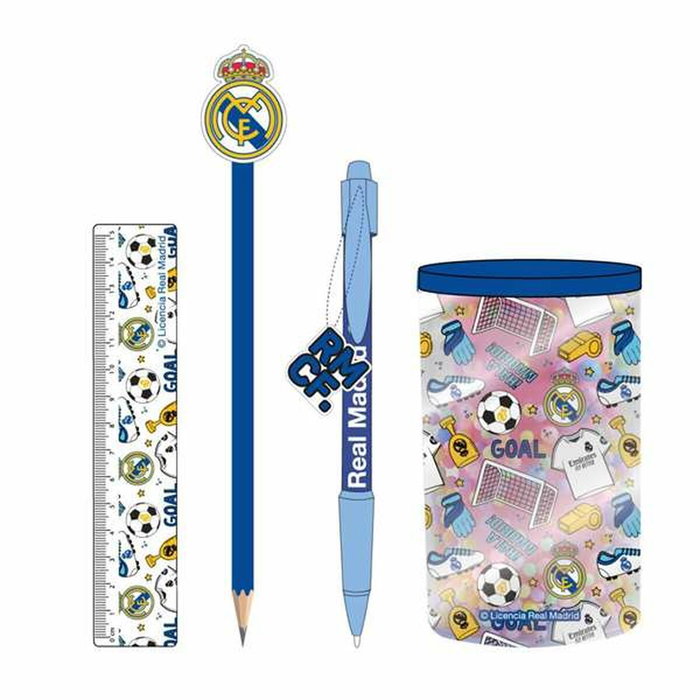 CERDÁ Set De Papelería Portalápices Real Madrid Multicolor CERDÁ Set De Papelería Portalápices Real Madrid Multicolor