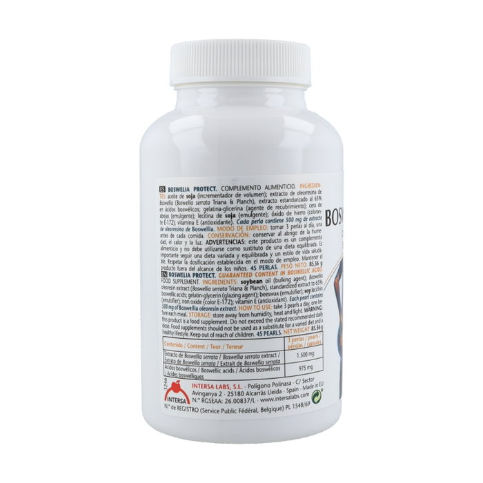 Intersa Boswelia Protect 500mg 45 perlas Intersa Boswelia Protect 500mg 45 perlas