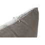 DKD Home Decor Cojín Jacquard PU Beige con Hebilla