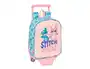 Mochila Escolar Lilo & Stitch Ohana Azul 22 x 27 x 10 cm