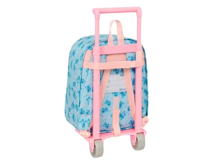 Mochila Escolar Lilo & Stitch Ohana Azul 22 x 27 x 10 cm