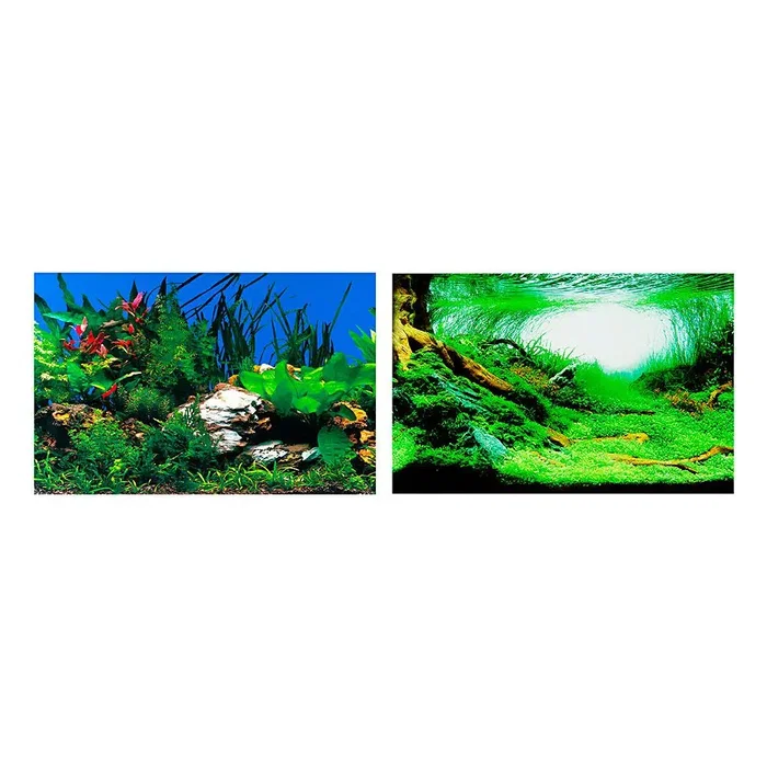 Ferplast Fondo de Acuario Imagen Doble Cara Blu 9053 120x50cm Ferplast Fondo de Acuario Imagen Doble Cara Blu 9053 120x50cm