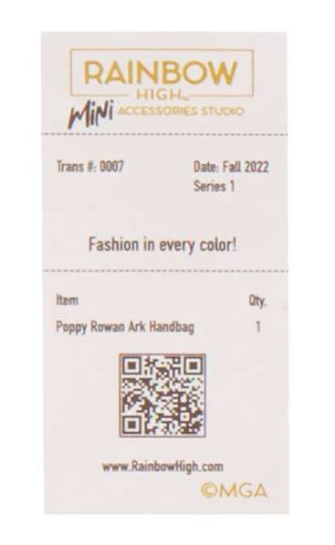 MGA Zapatos de Moda Rainbow High con Accesorios - Modelos Surtidos para Muñeca, 36 meses+, Español/Inglés