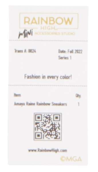 MGA Zapatos de Moda Rainbow High Accesorios - Modelos Surtidos