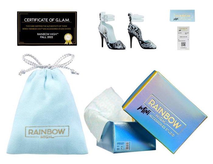 MGA Zapatos de Moda Rainbow High Accesorios - Modelos Surtidos