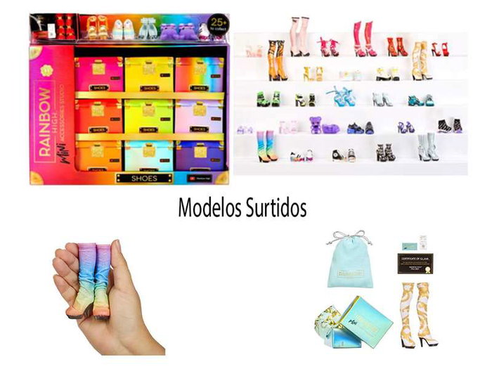 MGA Zapatos de Moda Rainbow High Accesorios - Modelos Surtidos