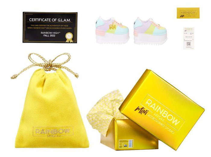 MGA Zapatos de Moda Rainbow High Accesorios - Modelos Surtidos