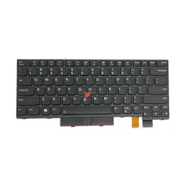 Lenovo Teclado para Lenovo ThinkPad T480 Retroiluminado, Negro