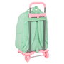 Mochila Escolar con Ruedas BlackFit8 Moon Verde 32 x 42 x 15 cm