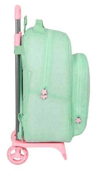Safta Mochila 305+carro 905 Reciclado "Moon" Blackfit8 32x42x15 cm
