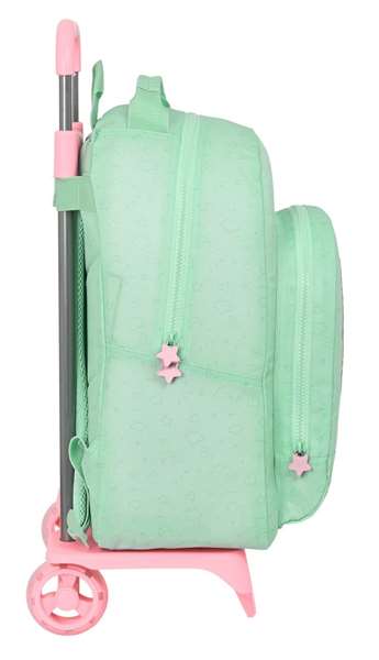 Safta Mochila 305+carro 905 Reciclado "Moon" Blackfit8 32x42x15 cm
