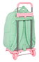 Safta Mochila 305+carro 905 Reciclado "Moon" Blackfit8 32x42x15 cm