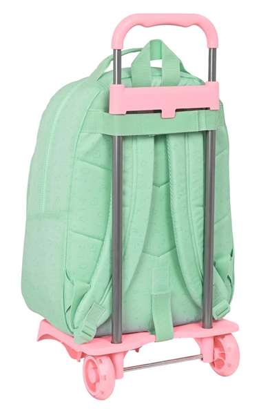 Safta Mochila 305+carro 905 Reciclado "Moon" Blackfit8 32x42x15 cm