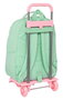 Safta Mochila 305+carro 905 Reciclado "Moon" Blackfit8 32x42x15 cm