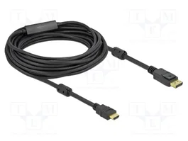 DeLOCK Cable adaptador pasivo DisplayPort 1.2 a HDMI 4K 10 m 85962