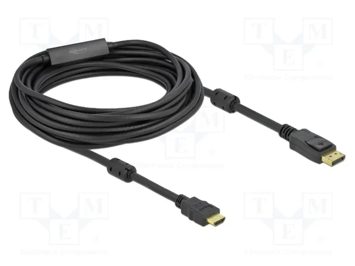 DeLOCK Cable adaptador pasivo DisplayPort 1.2 a HDMI 4K 10 m 85962