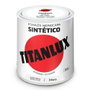 Titan 5809018 Esmalte Sintético Monocapa Blanco Decoración Brillante 250 ml Alta Resistencia Rayado